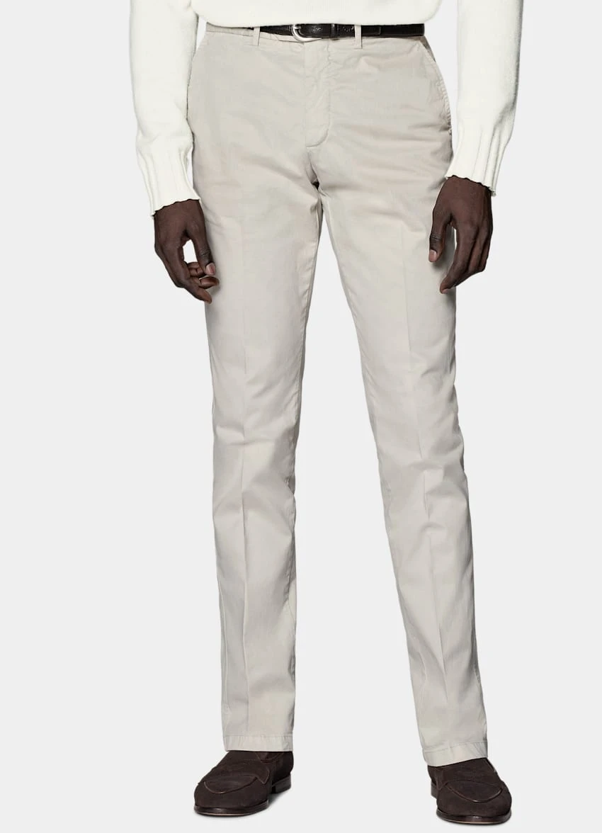 Light Brown Porto Chinos 2 Light Brown Porto Chinos - Image 2