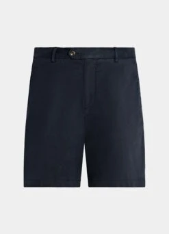 Navy Porto Shorts -Suit Supply B1332 28