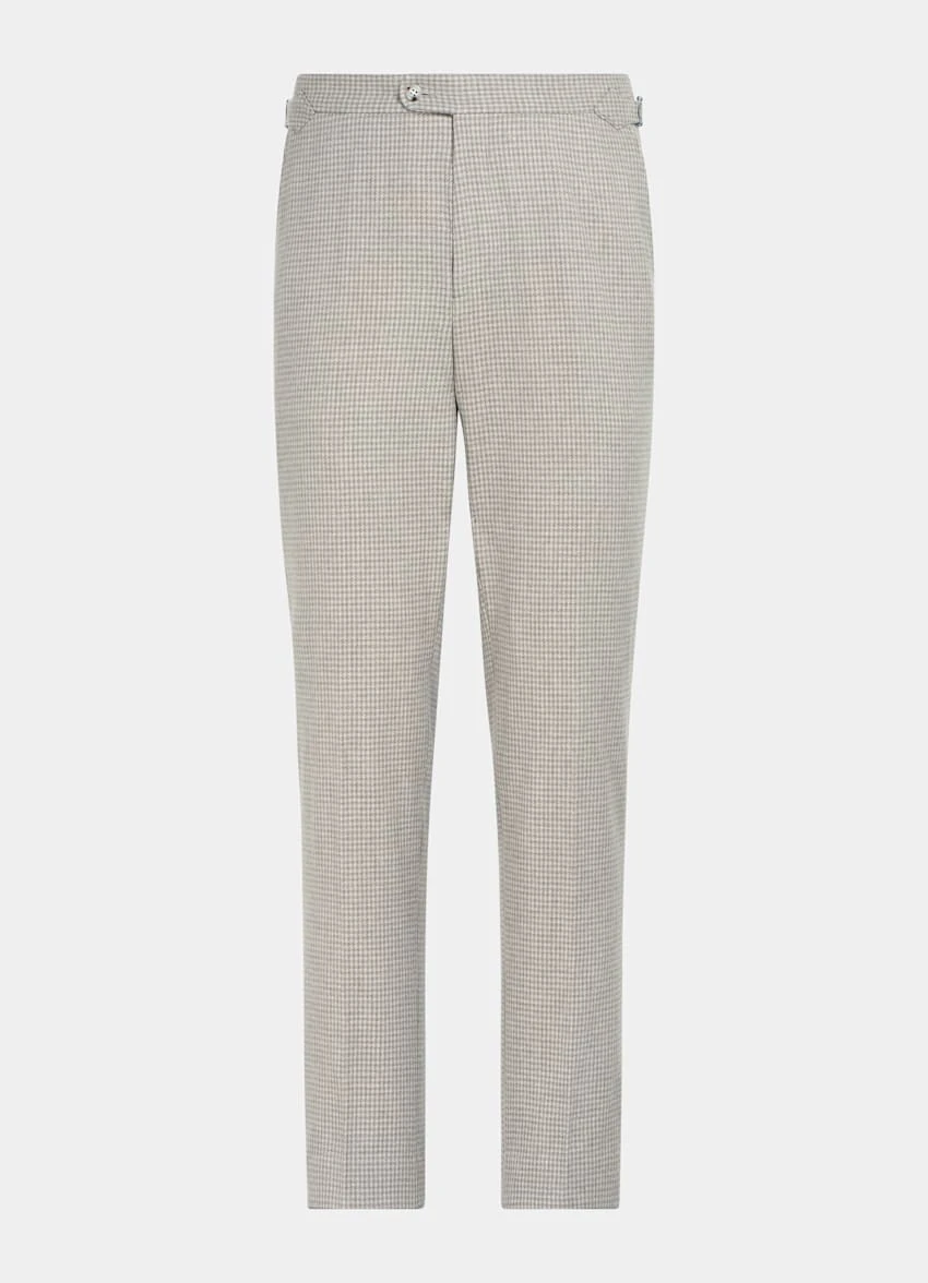 Light Brown Houndstooth Soho Pants 7 Light Brown Houndstooth Soho Pants - Image 7