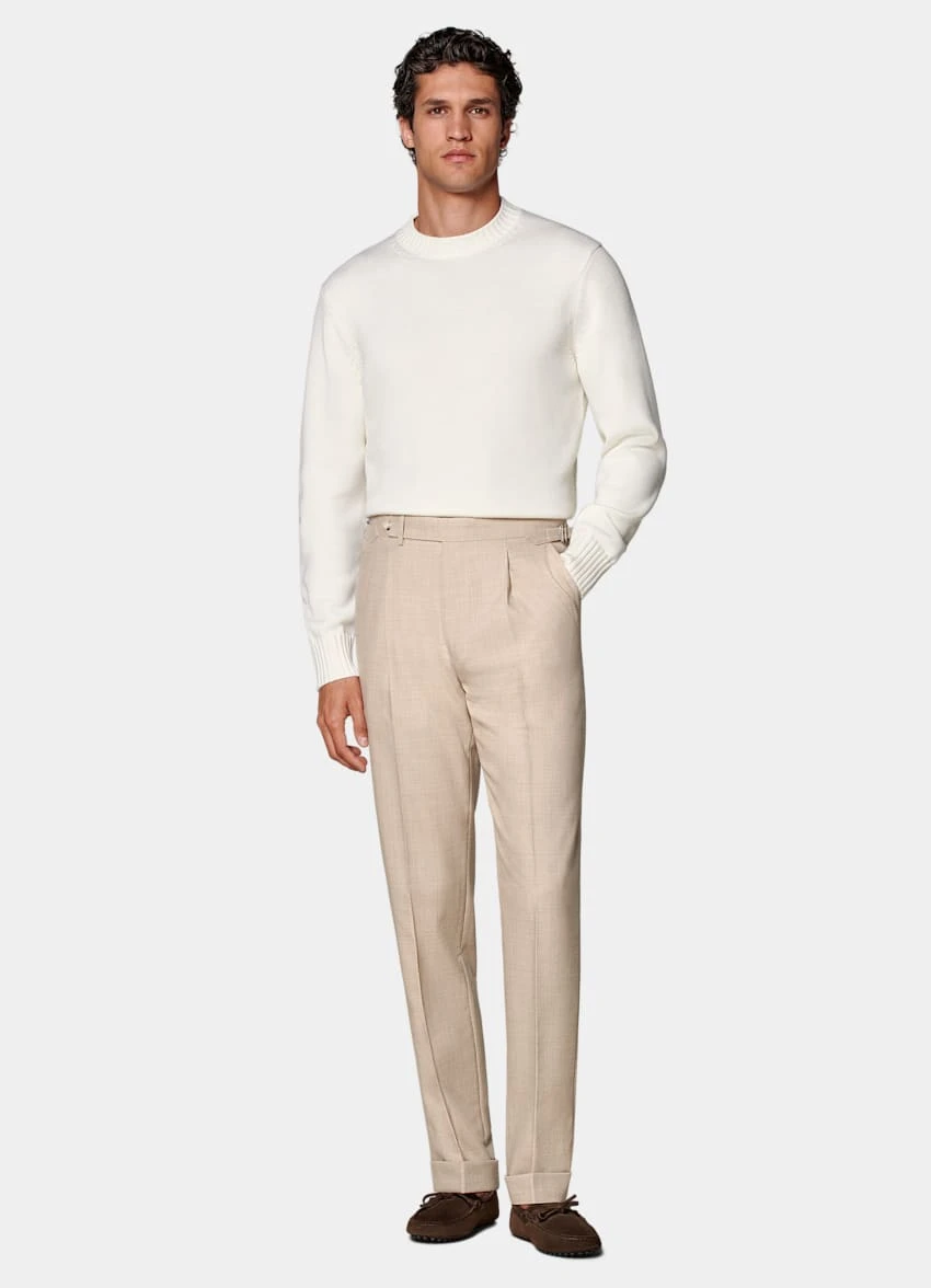 Sand Pleated Vigo Pants 3 Sand Pleated Vigo Pants - Image 3