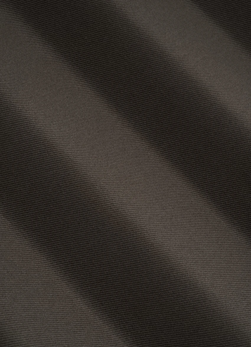 Dark Brown Pleated Duca Pants 7 Dark Brown Pleated Duca Pants - Image 7