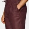 Burgundy Drawstring Ames Shorts