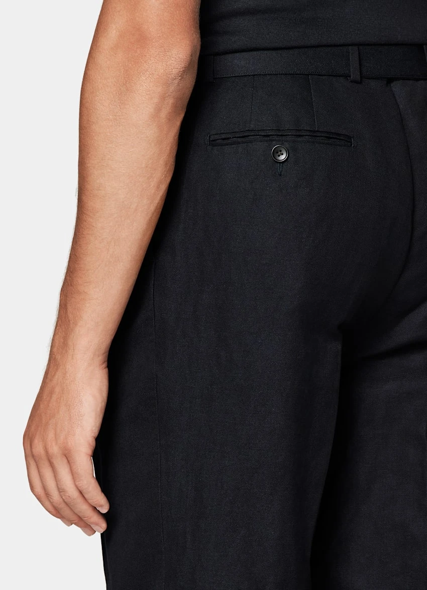 Navy Belted Sortino Pants 4 Navy Belted Sortino Pants - Image 4