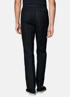 Navy Belted Sortino Pants 12 Navy Belted Sortino Pants -Suit Supply B2901 105