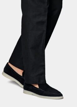 Navy Belted Sortino Pants 13 Navy Belted Sortino Pants -Suit Supply B2901 106