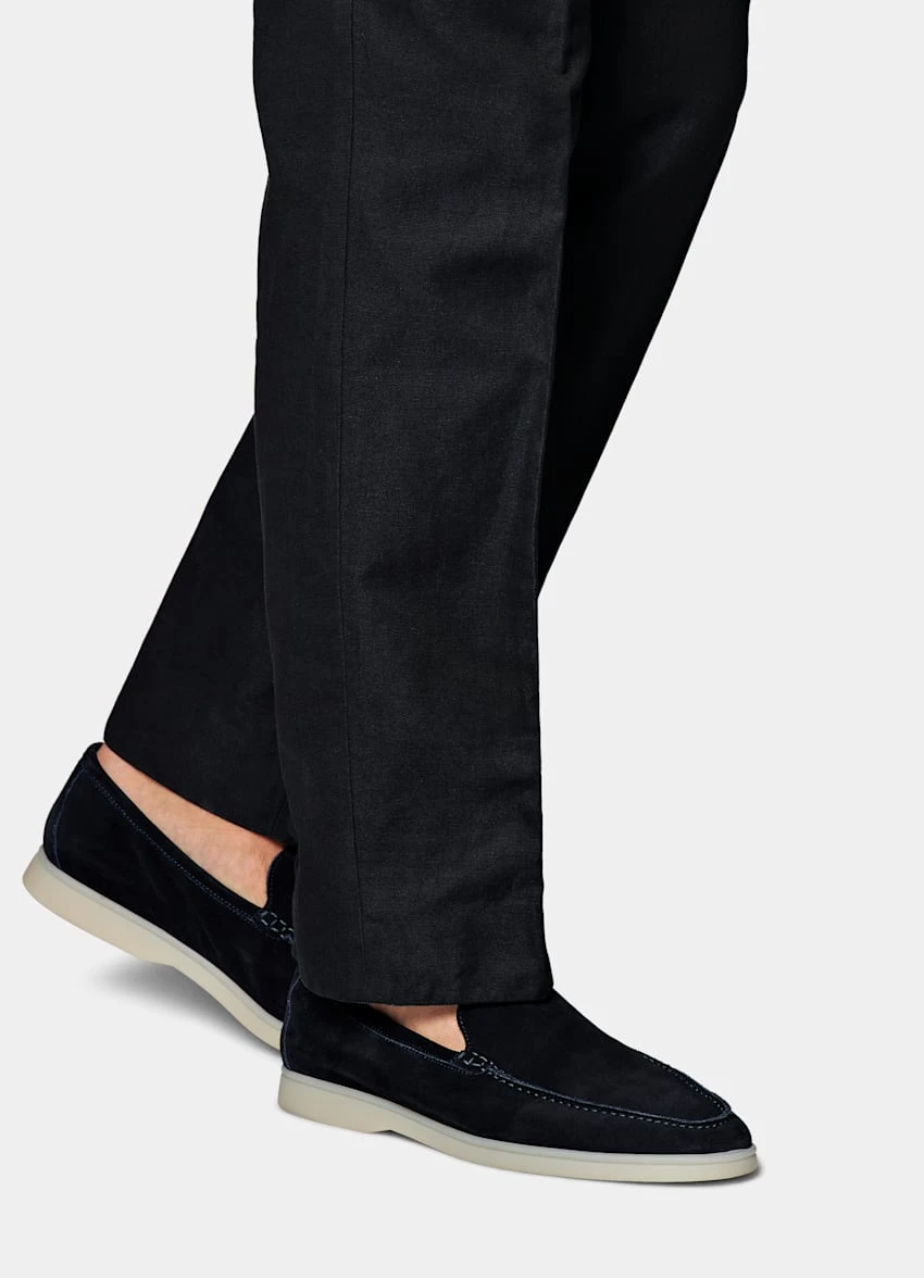 Navy Belted Sortino Pants 6 Navy Belted Sortino Pants - Image 6