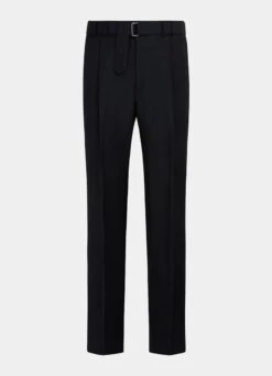 Navy Belted Sortino Pants 15 Navy Belted Sortino Pants -Suit Supply B2901 28