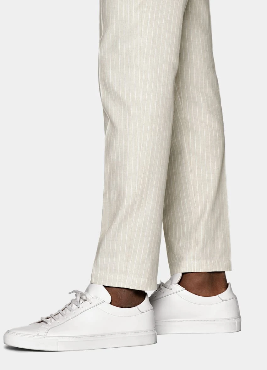 Sand Striped Drawstring Ames Pants 6 Sand Striped Drawstring Ames Pants - Image 6