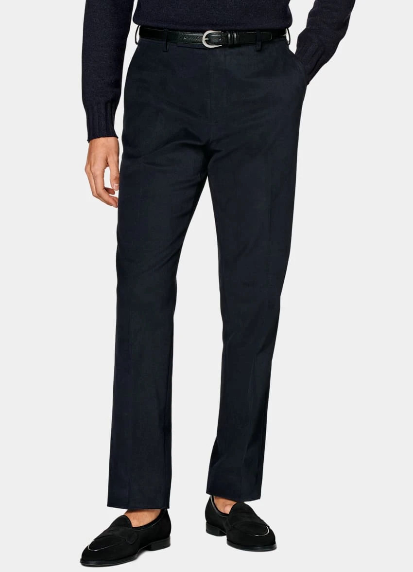 Navy Milano Pants 2 Navy Milano Pants - Image 2