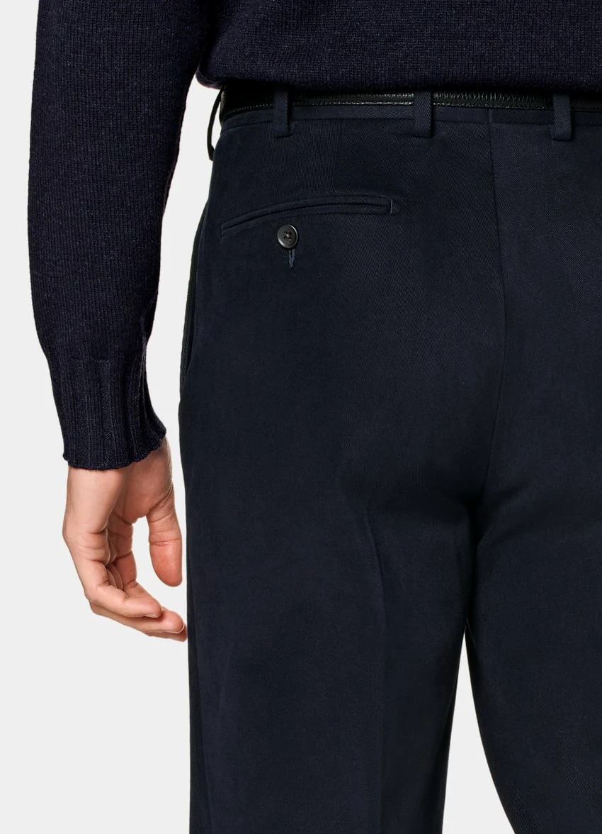 Navy Milano Pants 5 Navy Milano Pants - Image 5