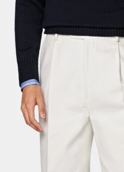 Off-White Pleated Duca Pants