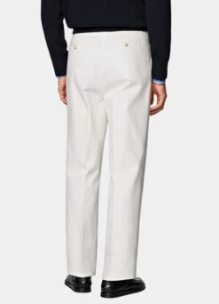 Off-White Pleated Duca Pants 11 Off-White Pleated Duca Pants -Suit Supply B3003 105