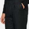 Dark Grey Pleated Vigo Pants