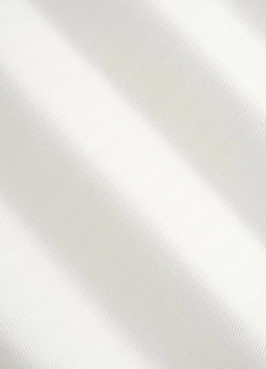 Off-White Herringbone Pleated Mira Pants 6 Off-White Herringbone Pleated Mira Pants - Image 6