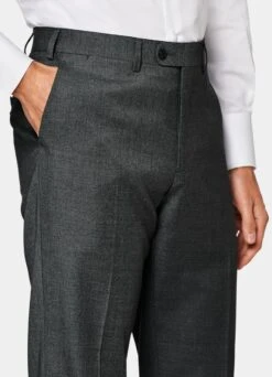 Dark Grey Brescia Suit Pants