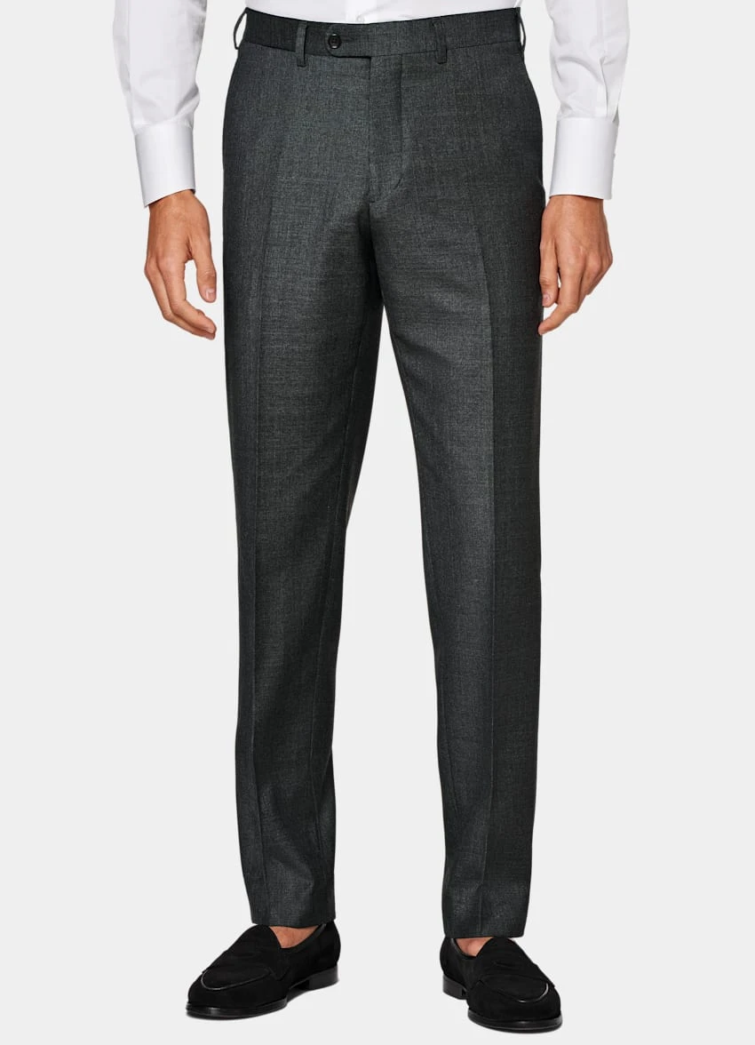 Dark Grey Brescia Suit Pants 2 Dark Grey Brescia Suit Pants - Image 2