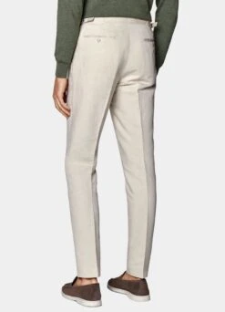 Sand Brescia Pants -Suit Supply B3768 125