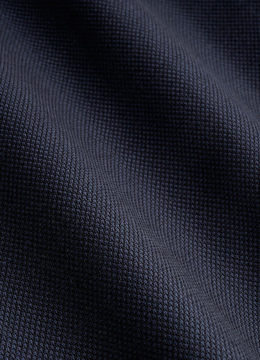 Navy Bird's Eye Brescia Suit Pants 6 Navy Bird's Eye Brescia Suit Pants - Image 6