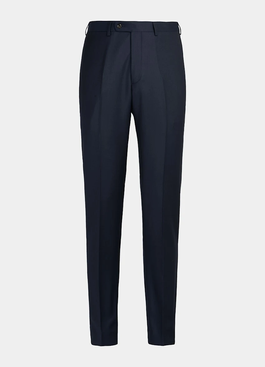 Navy Bird's Eye Brescia Suit Pants 7 Navy Bird's Eye Brescia Suit Pants - Image 7