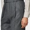 Mid Grey Belted Sortino Pants
