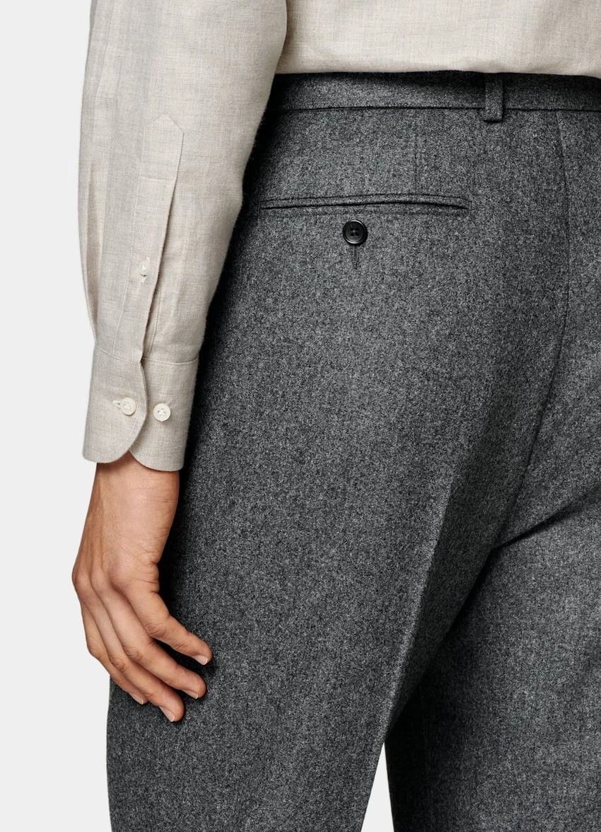 Mid Grey Belted Sortino Pants 5 Mid Grey Belted Sortino Pants - Image 5