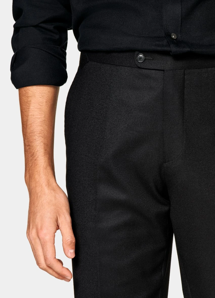 Black Brescia Pants 1 Black Brescia Pants