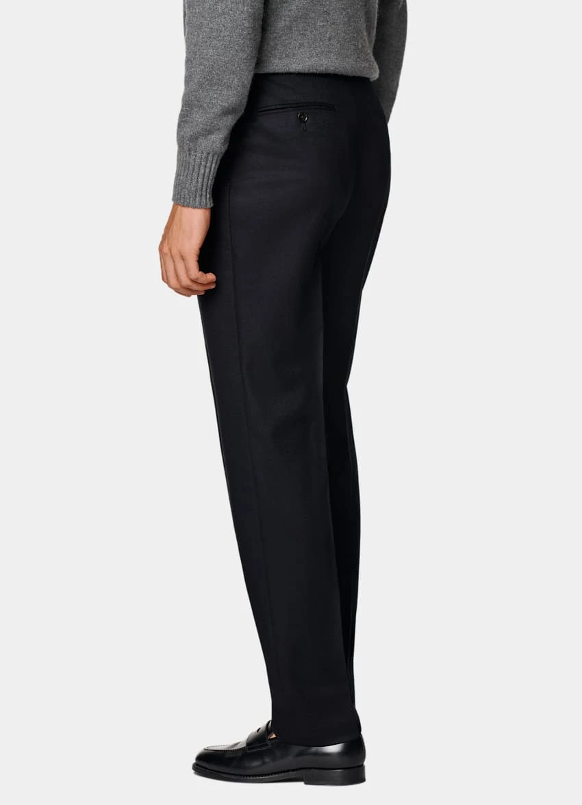 Navy Brescia Pants 3 Navy Brescia Pants - Image 3