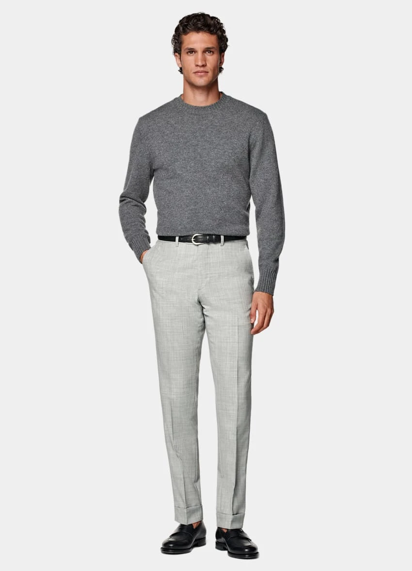 Light Grey Soho Suit Pants 3 Light Grey Soho Suit Pants - Image 3