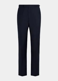 Navy Brescia Tuxedo Pants -Suit Supply B7353 28