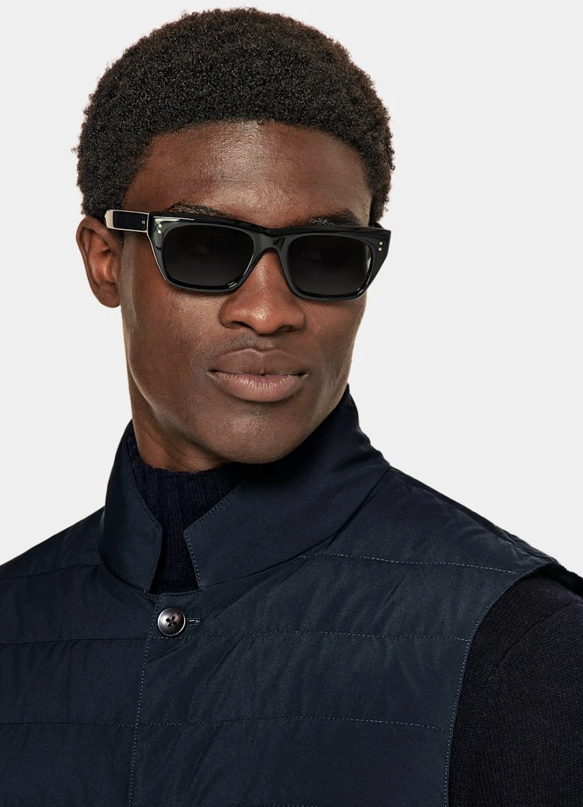 Navy Down Vest 1 Navy Down Vest