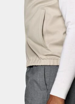 Light Brown Reversible Vest -Suit Supply BW802 103