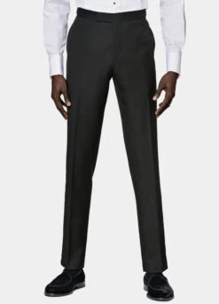 Black Tailored Fit Lazio Tuxedo 21 Black Tailored Fit Lazio Tuxedo -Suit Supply C1199 S 106