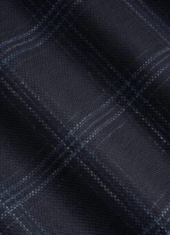 Navy Checked Havana Blazer 16 Navy Checked Havana Blazer -Suit Supply C2035 23