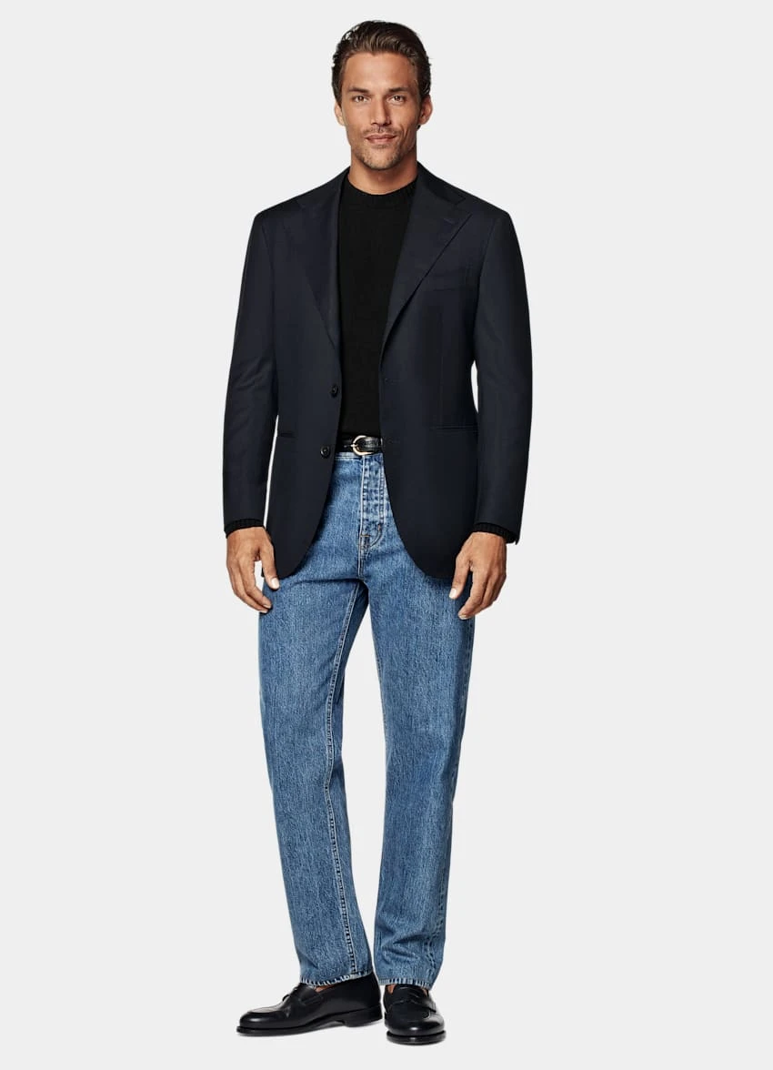 Navy Roma Blazer 5 Navy Roma Blazer - Image 5