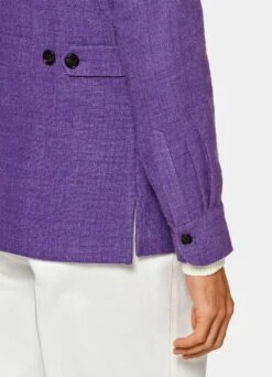 Purple William Shirt-Jacket 10 Purple William Shirt-Jacket -Suit Supply C230221 103