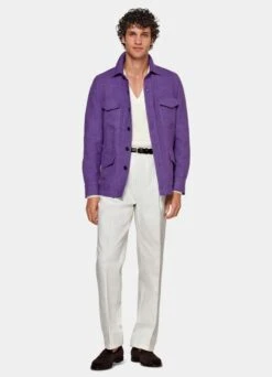 Purple William Shirt-Jacket 11 Purple William Shirt-Jacket -Suit Supply C230221 104