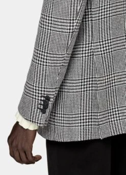 Black Checked Roma Blazer -Suit Supply C23023 123