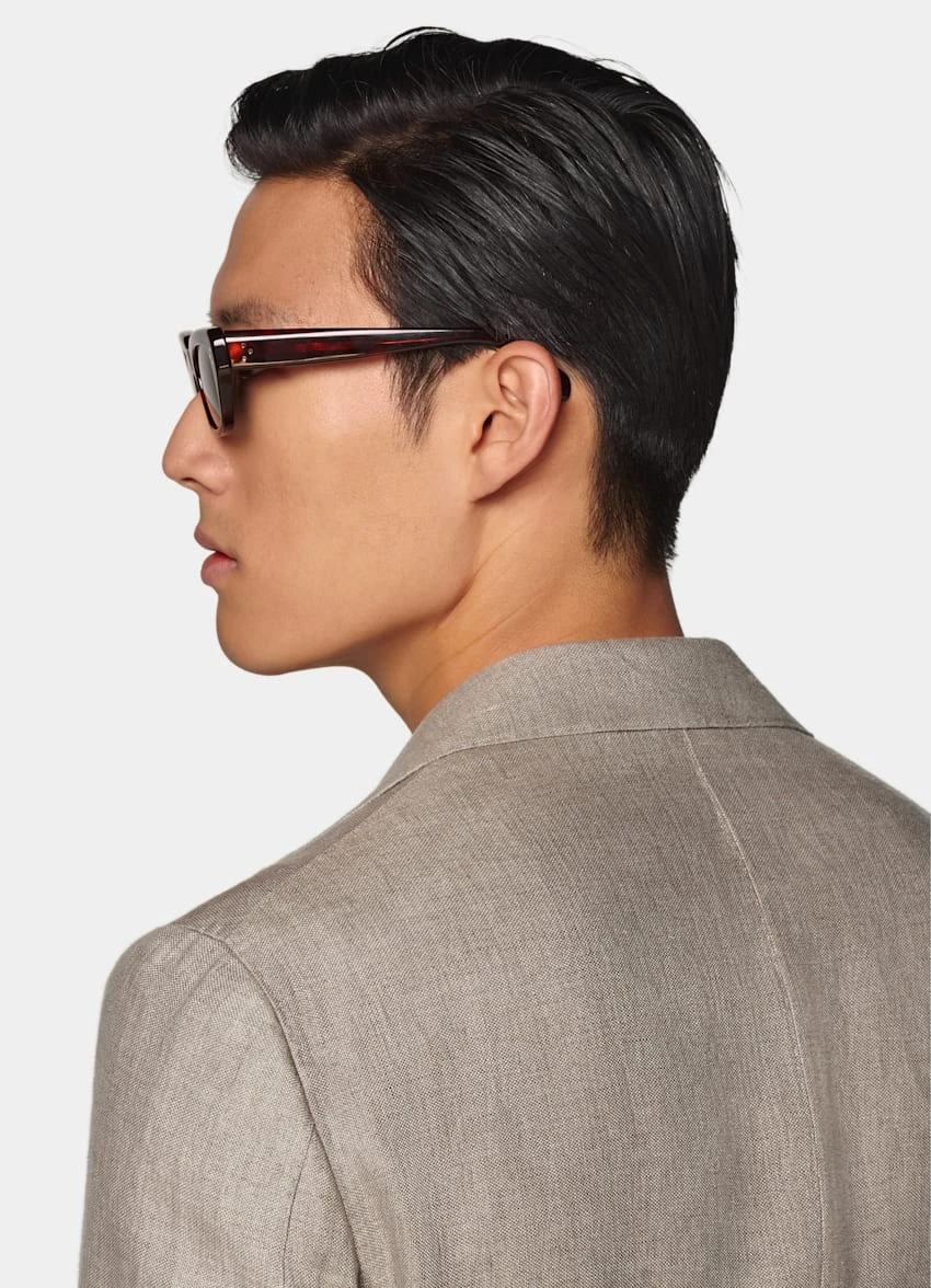 Light Brown Roma Blazer 7 Light Brown Roma Blazer - Image 7