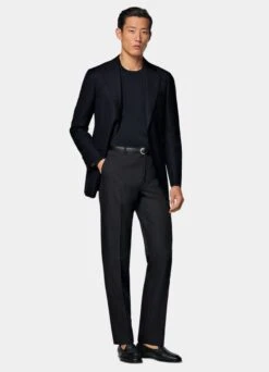 Navy Havana Suit Jacket 13 Navy Havana Suit Jacket -Suit Supply C5778 104