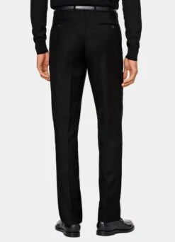 Black Lazio Suit 21 Black Lazio Suit -Suit Supply C6334 S 108