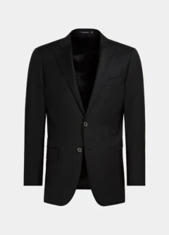 Black Lazio Suit 24 Black Lazio Suit -Suit Supply C6334 S 25