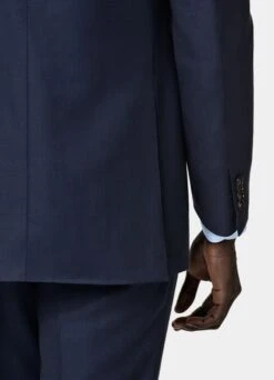 Blue Bird's Eye Sienna Suit 13 Blue Bird's Eye Sienna Suit -Suit Supply C6485 S 123