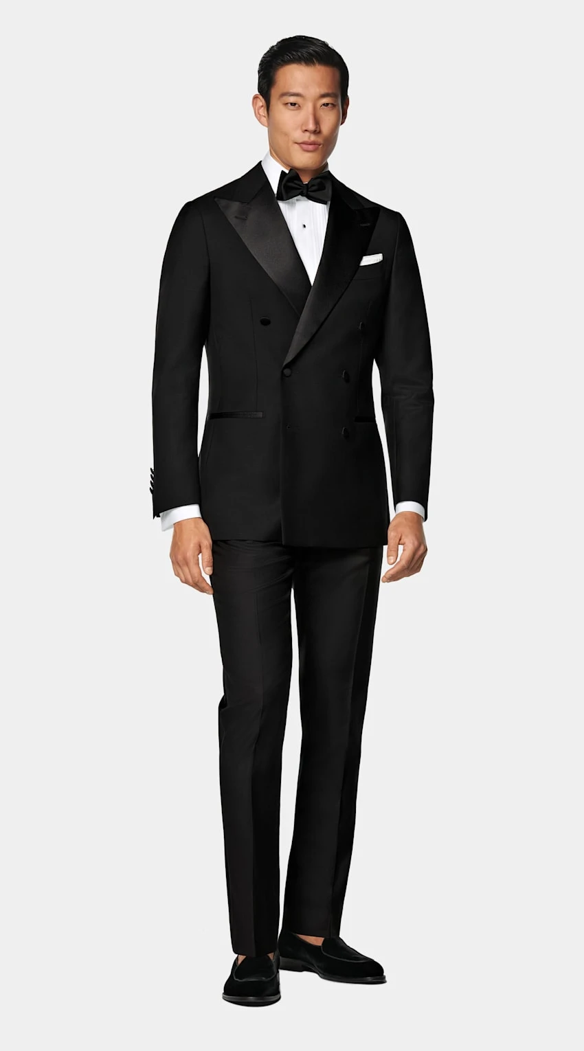 Black Tailored Fit Havana Dinner Jacket 1 Black Tailored Fit Havana Dinner Jacket