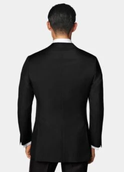Black Tailored Fit Havana Dinner Jacket 15 Black Tailored Fit Havana Dinner Jacket -Suit Supply C6699 105