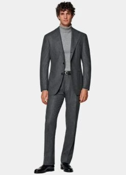 Mid Grey Roma Suit 17 Mid Grey Roma Suit -Suit Supply C6702 S2 124