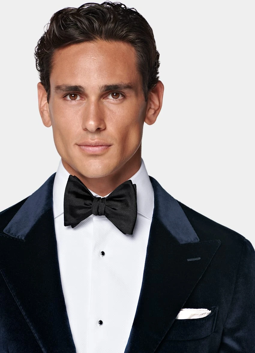 Navy Tailored Fit Havana Dinner Jacket 2 Navy Tailored Fit Havana Dinner Jacket - Image 2