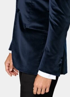 Navy Tailored Fit Havana Dinner Jacket 14 Navy Tailored Fit Havana Dinner Jacket -Suit Supply C6995 103