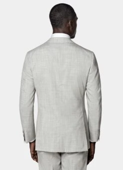 Light Grey Three-Piece Havana Suit -Suit Supply C7040 S2 105