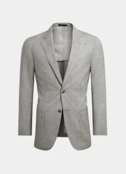 Light Grey Three-Piece Havana Suit -Suit Supply C7040 S2 25