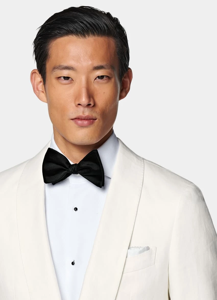 Off-White Tailored Fit Havana Dinner Jacket 2 Off-White Tailored Fit Havana Dinner Jacket - Image 2